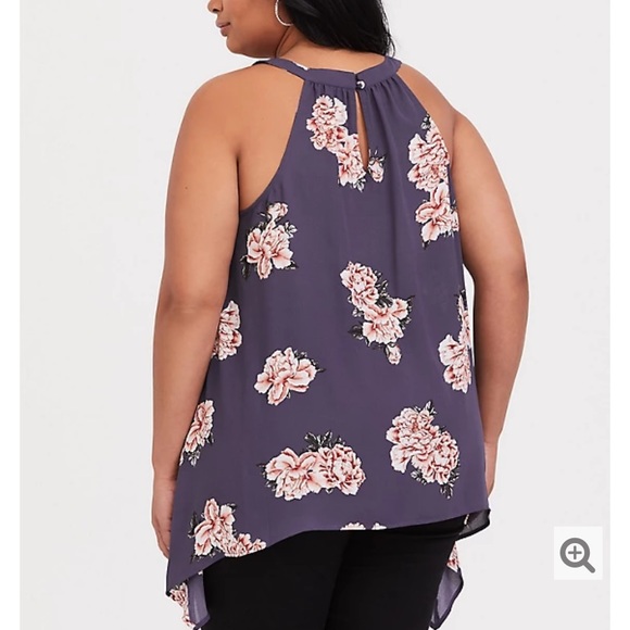Torrid Goddess Georgette Tank - Picture 2 of 5